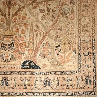 Lot 559 - Tabriz Meditation Carpet Northwest Persia,...