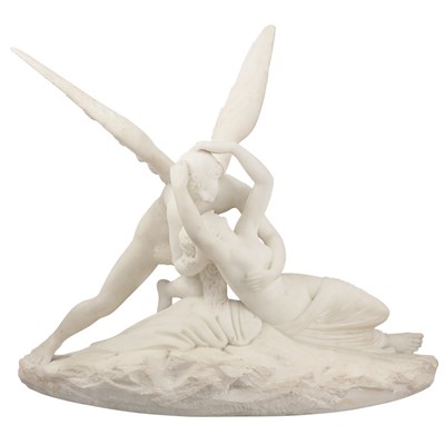 Lot 615 - Italian Neoclassical Style Marble Figural...
