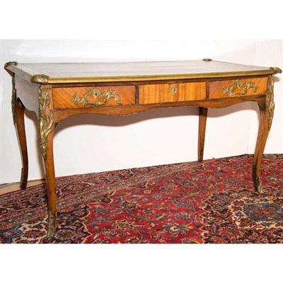 Lot 359 - Louis XV Style Gilt-Bronze Mounted Fruitwood...