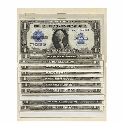 Lot 138 - United States Bank Note, $1 1923 Silver Certificates, Fr. 237