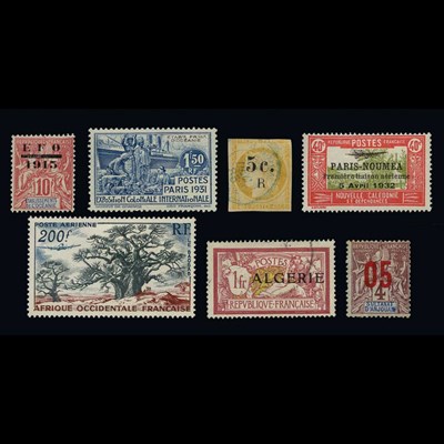 Lot 1 - French Colonies Postage Stamp Collection