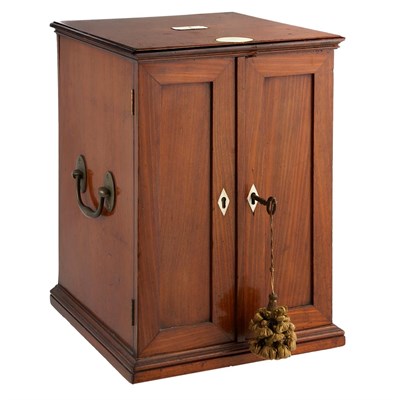 Lot 85 - Three Mahogany Medal or Coin Cabinets
