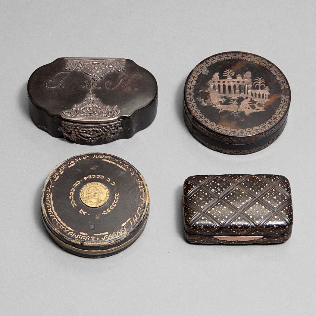 Lot 296 - Group of Victorian Nine Papier Mache and Wood...