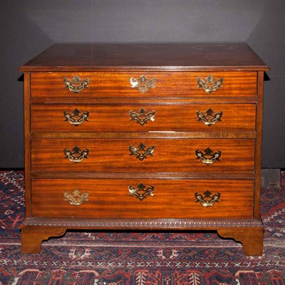 Lot 491 - George III Style Mahogany Chest of Drawers...