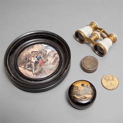 Lot 301 - Group of Victorian Miniature Boxes and...
