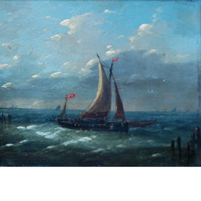Lot 101 - Louis Charles Verboeckhoven Belgian, 1802-1889...