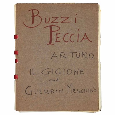 Lot 127 - BUZZI-PECCIA, ARTURO An interesting album of...