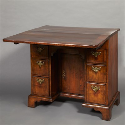 Lot 231 - George I Inlaid Walnut Kneehole Desk Early...