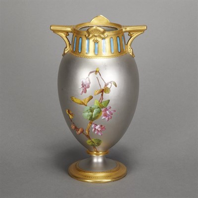 Lot 251 - Paris Porcelain Urn Late 19th/early 20th...