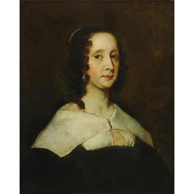Lot 20 - Dutch School 17th Century Portrait of a Lady...