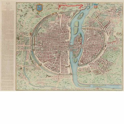 Lot 524 - After Guillaume Dheulland PLAN EN PERSPECTIVE,...