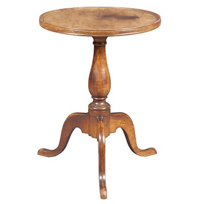 Lot 276 - George II Style Fruitwood Candlestand The...