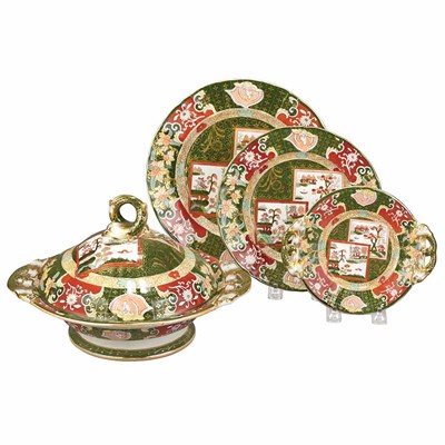 Lot 567 - English Ironstone Dinner Service 19th Century...