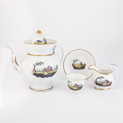 Lot 277 - Paris Porcelain Partial Table Service Second...