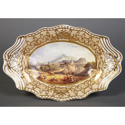 Lot 566 - Spode Porcelain Centerpiece Circa 1820-30...