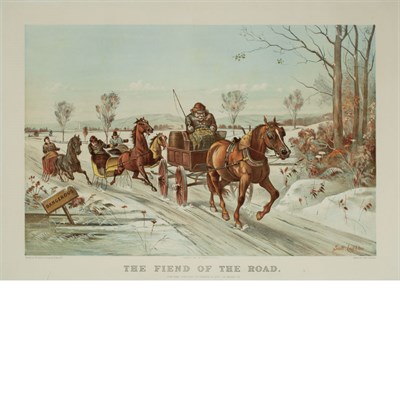 Lot 113 - Currier & Ives, publishers GARDEN ORCHARD AND...