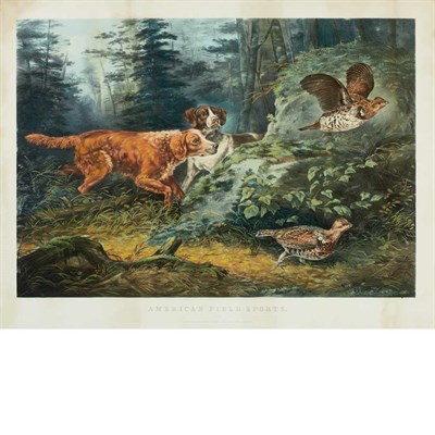 Lot 112 - Currier & Ives, publishers AMERICAN FIELD...