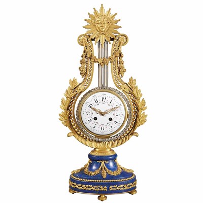 Lot 626 - Louis XVI Style Gilt-Bronze and Lapis Lazuli...