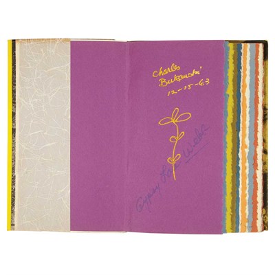 Lot 216 - [LOUJON PRESS] BUKOSWSKI, CHARLES. It Catches...