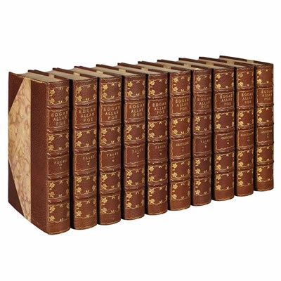 Lot 203 - [LIBRARY SET] POE, EDGAR ALLAN. Works. New...