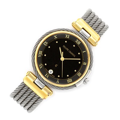Lot 169 - Lady's Stainless Steel and Metal Wristwatch, Philippe Charriol