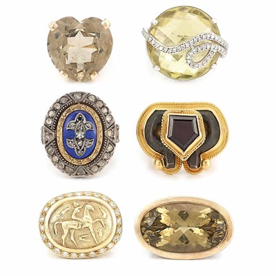 Lot 117 - Seven Rings