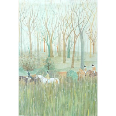 Lot 47 - Ilonka Karasz American, 1886-1981 Morning Hunt...