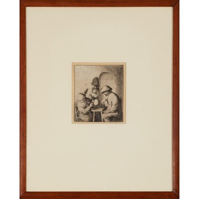 Lot 110 - Adriaen Jansz van Ostade THE EMPTY JUG...
