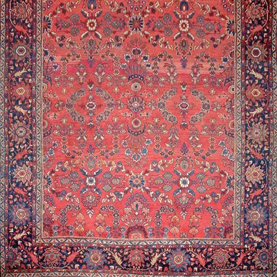 Lot 702 - Mahal Carpet Central Persia, second quarter of...
