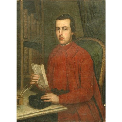 Lot 105 - French School 17th Century Portrait of a...