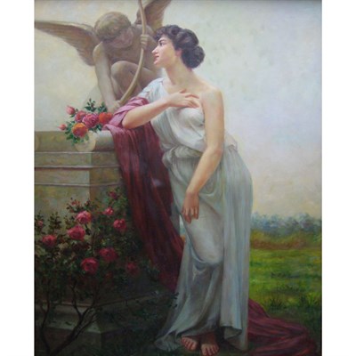 Lot 56 - French School 19th/20th Century Day Dreaming...