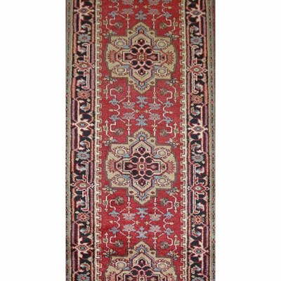 Lot 572 - Indo Heriz Runner India, contemporary The...
