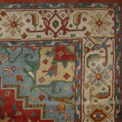 Lot 566 - Indo Heriz Carpet India, contemporary The...