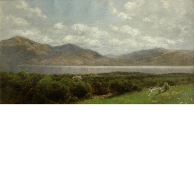 Lot 24 - John Bunyan Bristol American, 1826-1909 Storm...