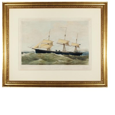 Lot 114 - Currier & Ives, publishers U.S. STEAM FRIGATE...