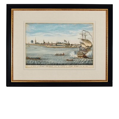Lot 99 - John Carwitham A VIEW OF FORT GEORGE WITH THE...
