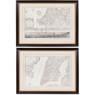 Lot 117B - [MAPS - NEW YORK] RATZER, BERNARD. Plan of the...