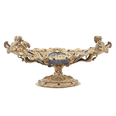 Lot 234 - Continental Renaissance Style Gem-Set and...