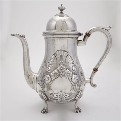 Lot 278 - Amston Sterling Silver Three-Piece Coffee...