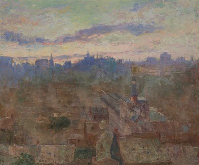 Lot 101 - Joseph Wolinski Australian, 1872-1955 View of...