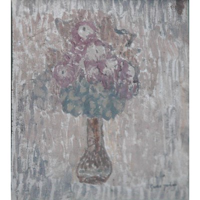 Lot 55 - Gwen John British, 1876-1939 A Vase of Mauve...