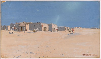 Lot 1062 - Frederic Remington American, 1861-1909 A Texo...