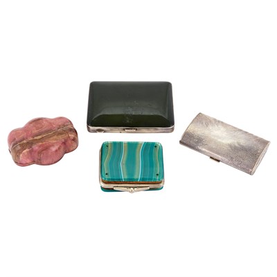 Lot 170 - Miscellaneous Group of Silver and Hardstone...