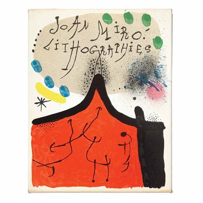Lot 285 - MIRO, JOAN Litagrafo. Barcelona: Ediciones...