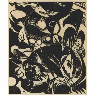 Lot 67 - Franz Marc (1880-1916) SCHOPFUNGSGESCHICHTE I...