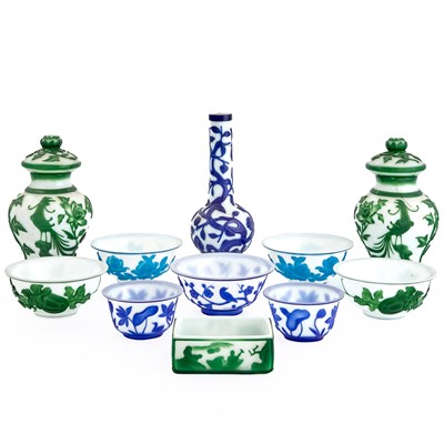 Lot 368 - Miscellaneous Group of Eleven Chinese Green,...
