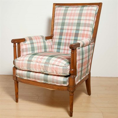 Lot 355 - Provincial Style Directoire Walnut Armchair