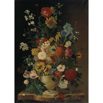 Lot 96 - Continental School 19th Century Still Life of...