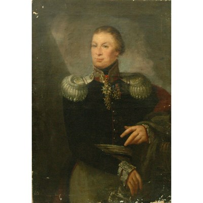 Lot 119 - English School 19th Century Portrait of a...