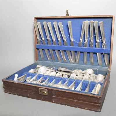 Lot 416 - American Sterling Silver Flatware Service...